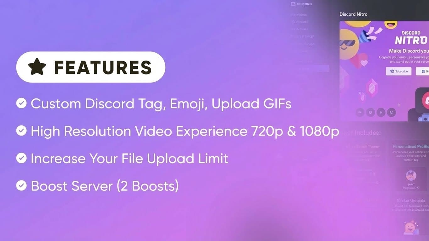 Discord Nitro - Official renewal 2