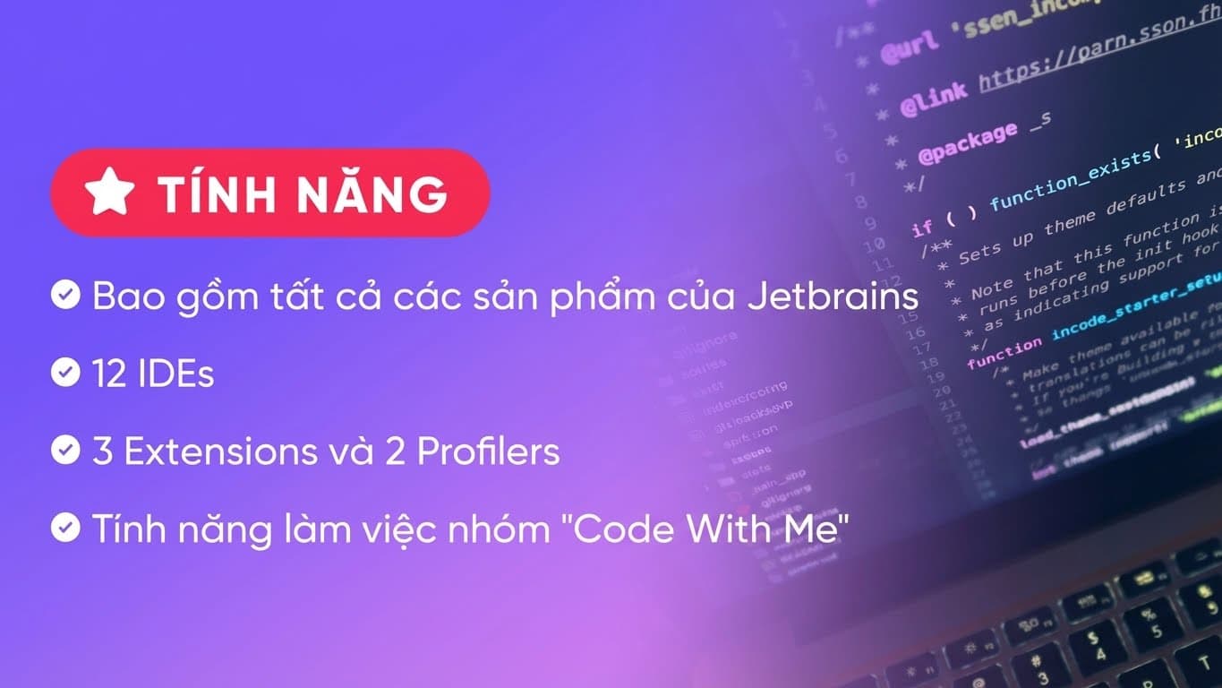 JetBrains All Products Pack - Tài khoản 2