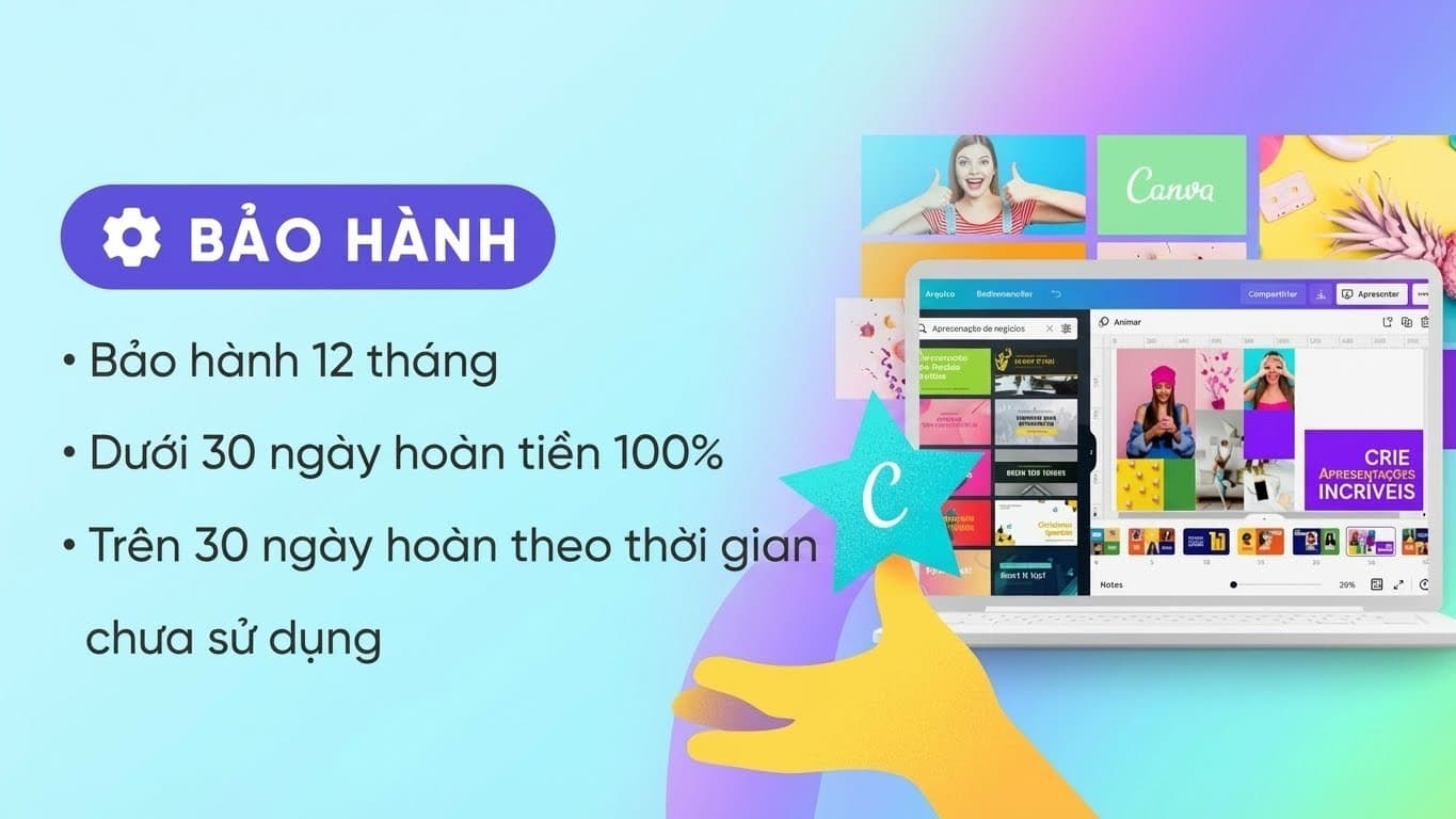 Canva Pro - Gia hạn chính chủ 3