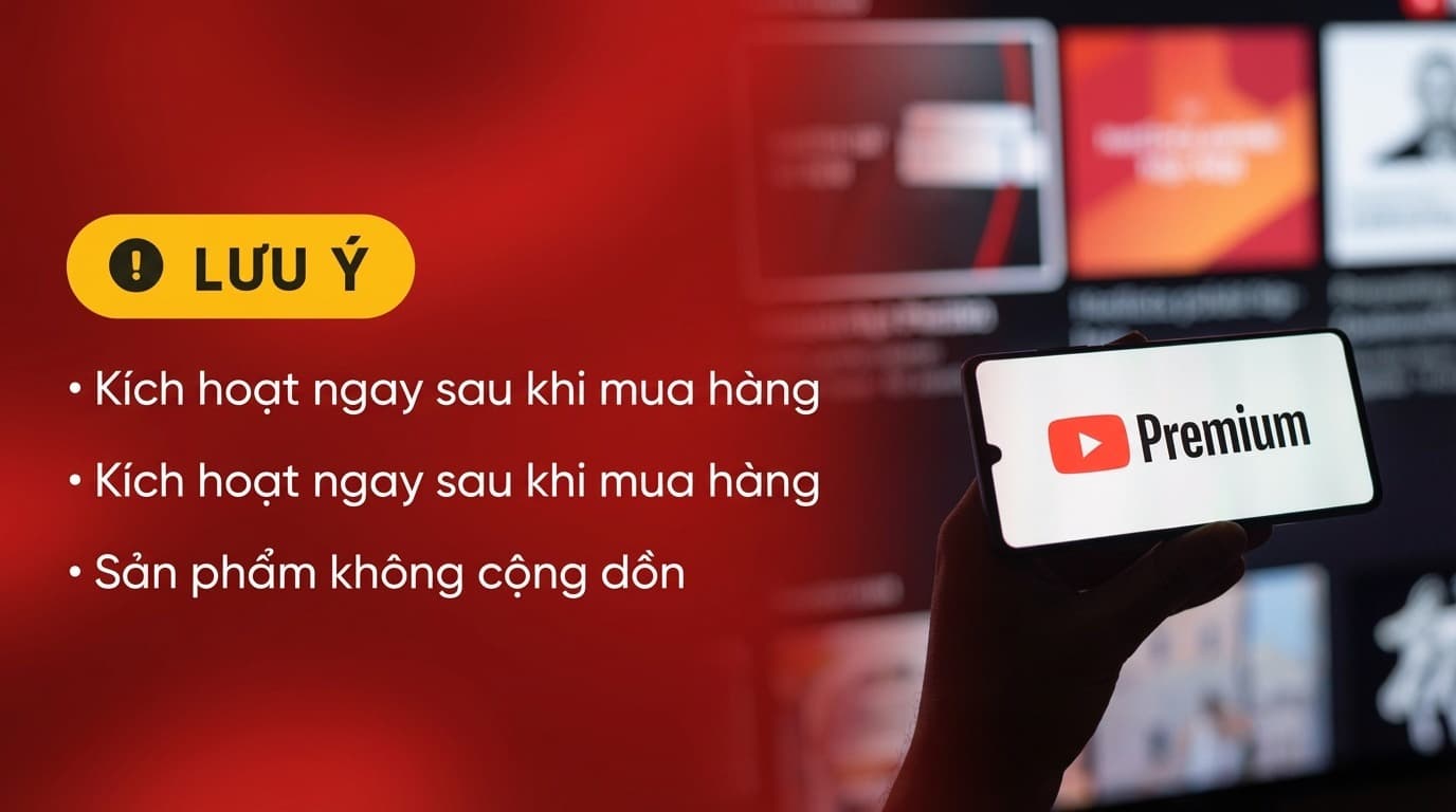 YouTube Premium + YouTube Music - Gia hạn chính chủ 3